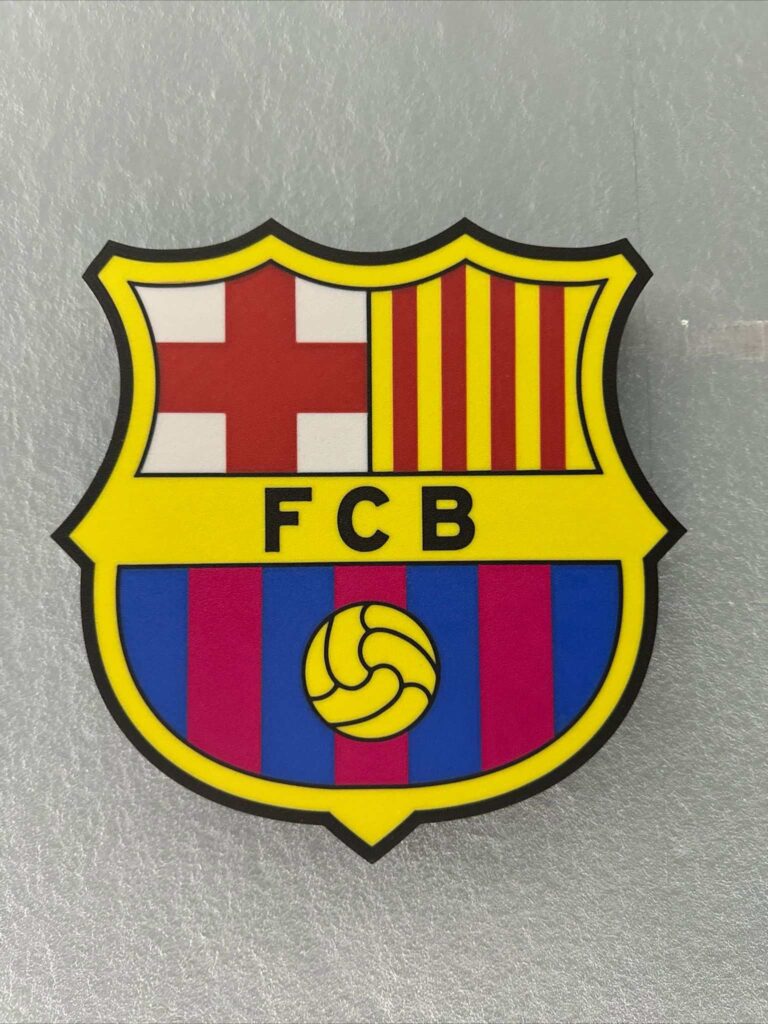 FC Barcelona LED-Lampe Wanddeko Fanartikel Geschenk – Bild 3