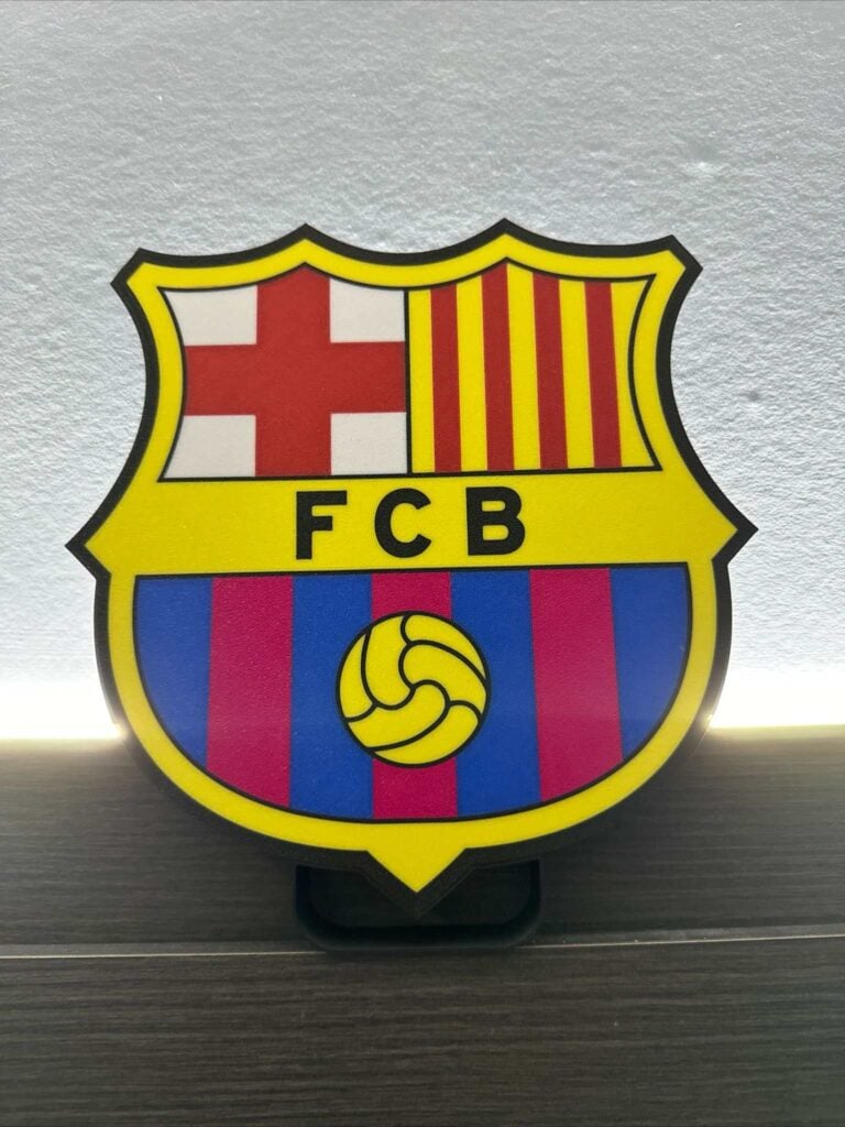 FC Barcelona LED-Lampe Wanddeko Fanartikel Geschenk – Bild 4