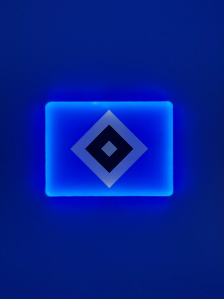 Hamburger SV LED-Leuchtschild