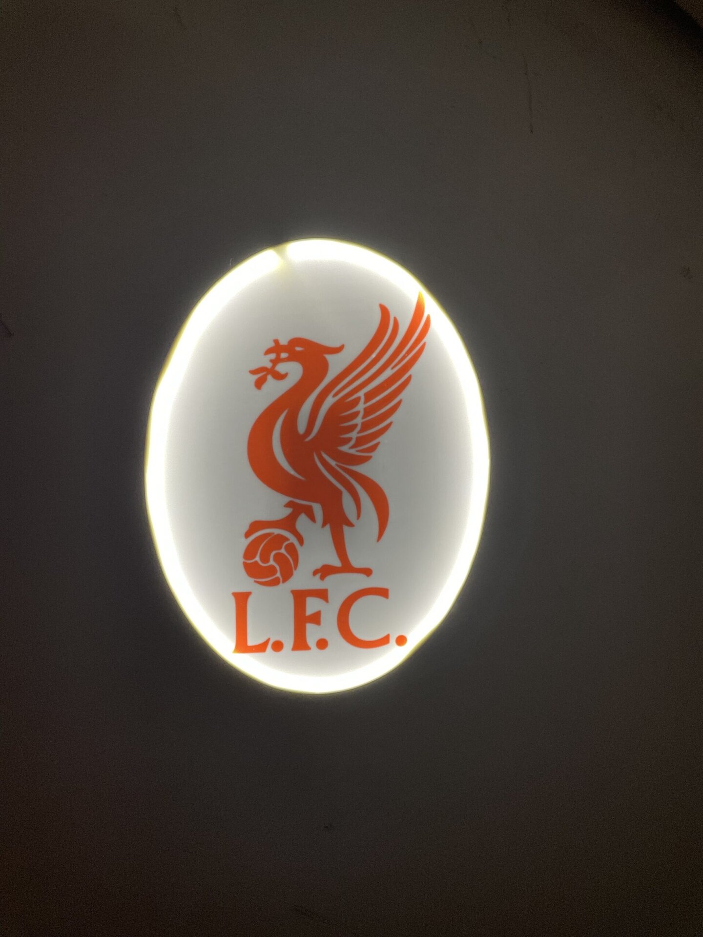 Liverpool FC LED-Lampe mit Logo – Fanartikel & Wanddeko Geschenk – Bild 5