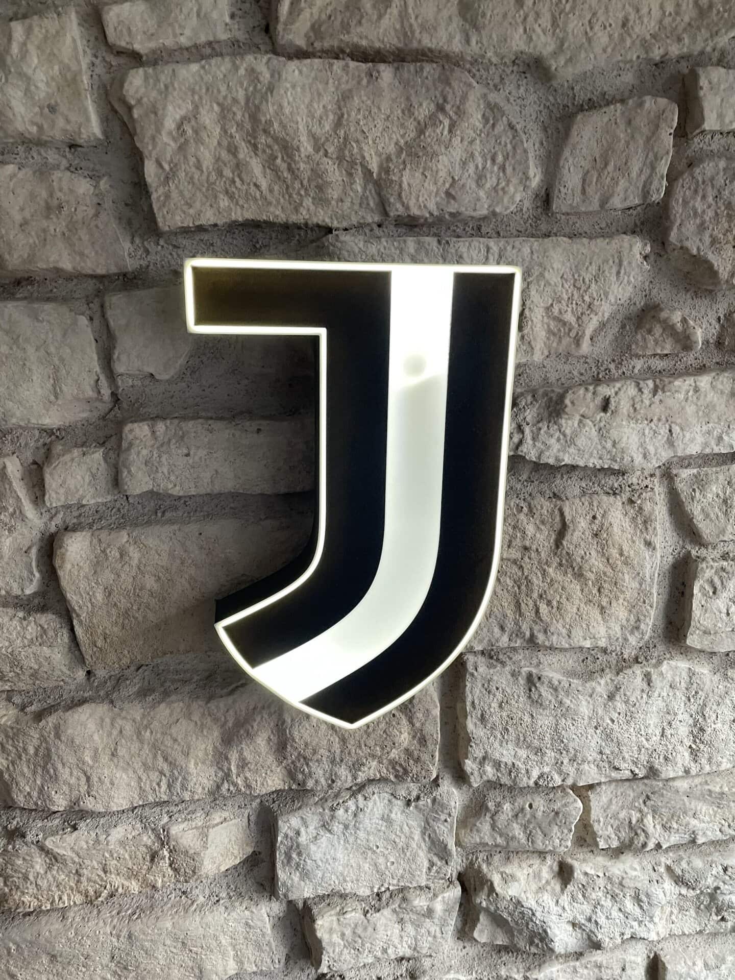 Juventus FC LED-Lampe mit Logo – Fanartikel & Wanddeko Geschenk – Bild 5