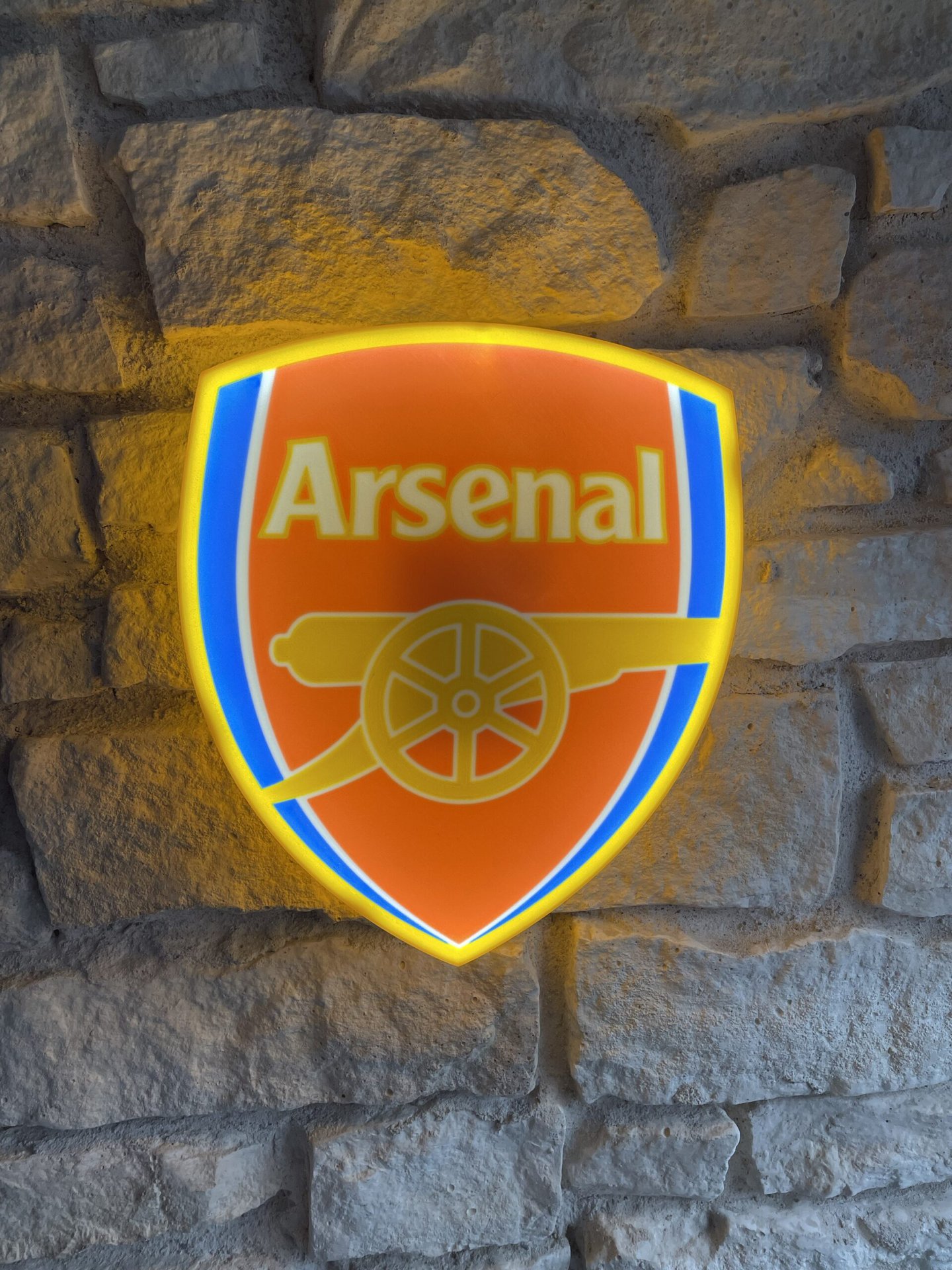 Arsenal FC LED-Lampe mit Logo – Fanartikel & Wanddeko Geschenk – Bild 7