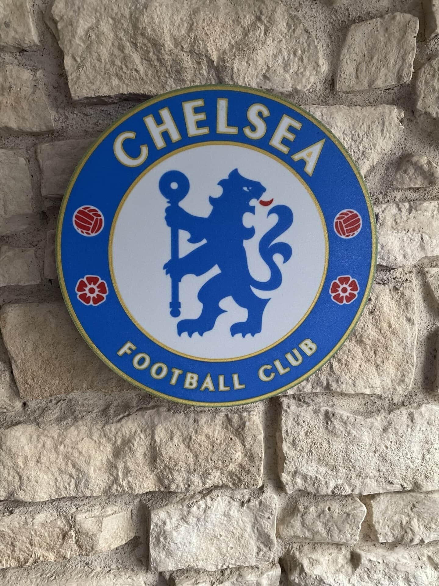 Chelsea FC LED-Lampe mit Logo – Fanartikel & Wanddeko Geschenk – Bild 5