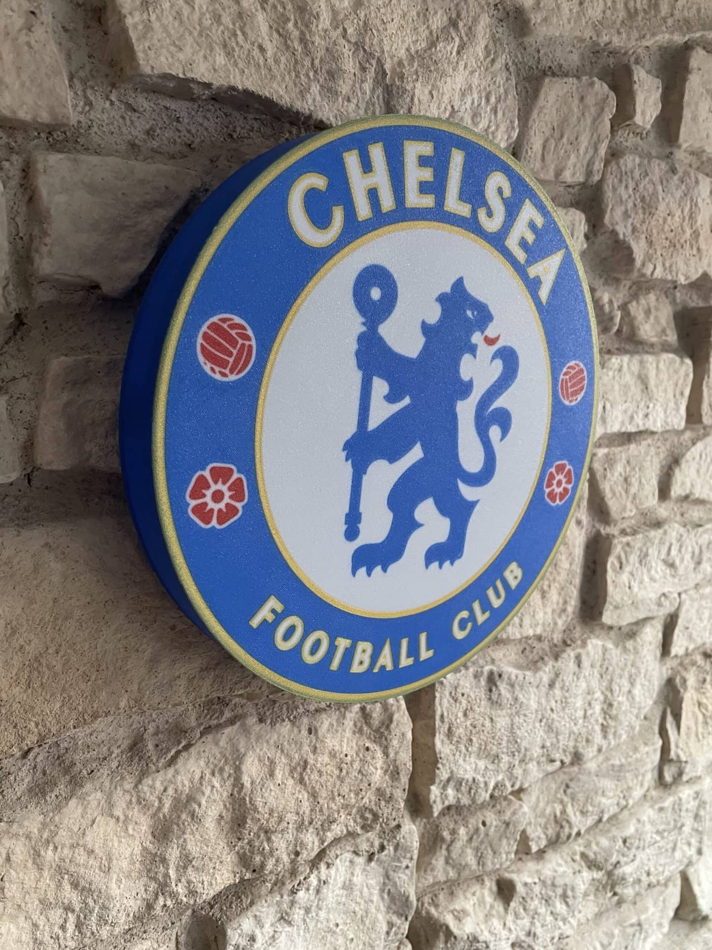 Chelsea FC LED-Lampe mit Logo – Fanartikel & Wanddeko Geschenk – Bild 6
