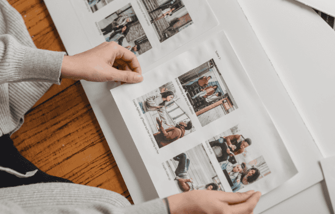 Pictures in an album as Evidence to Support a Family or Marriage Petition