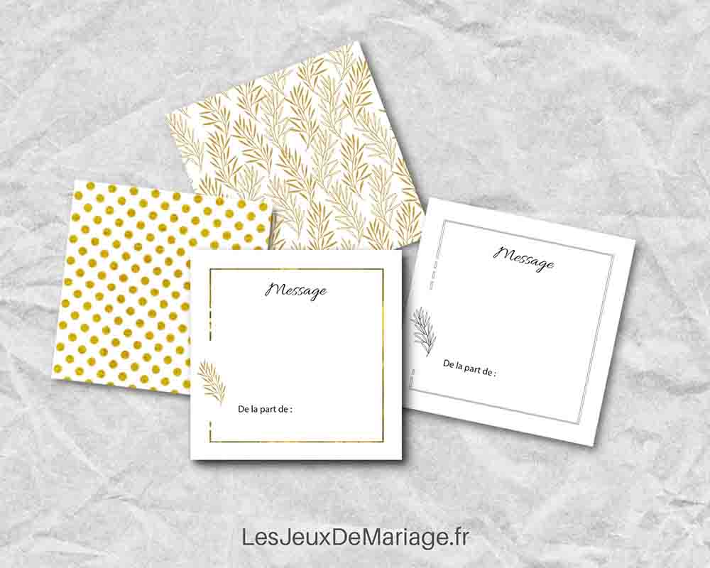 messages jeu la boulette à imprimer