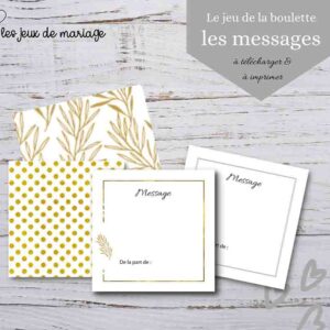 messages jeu la boulette