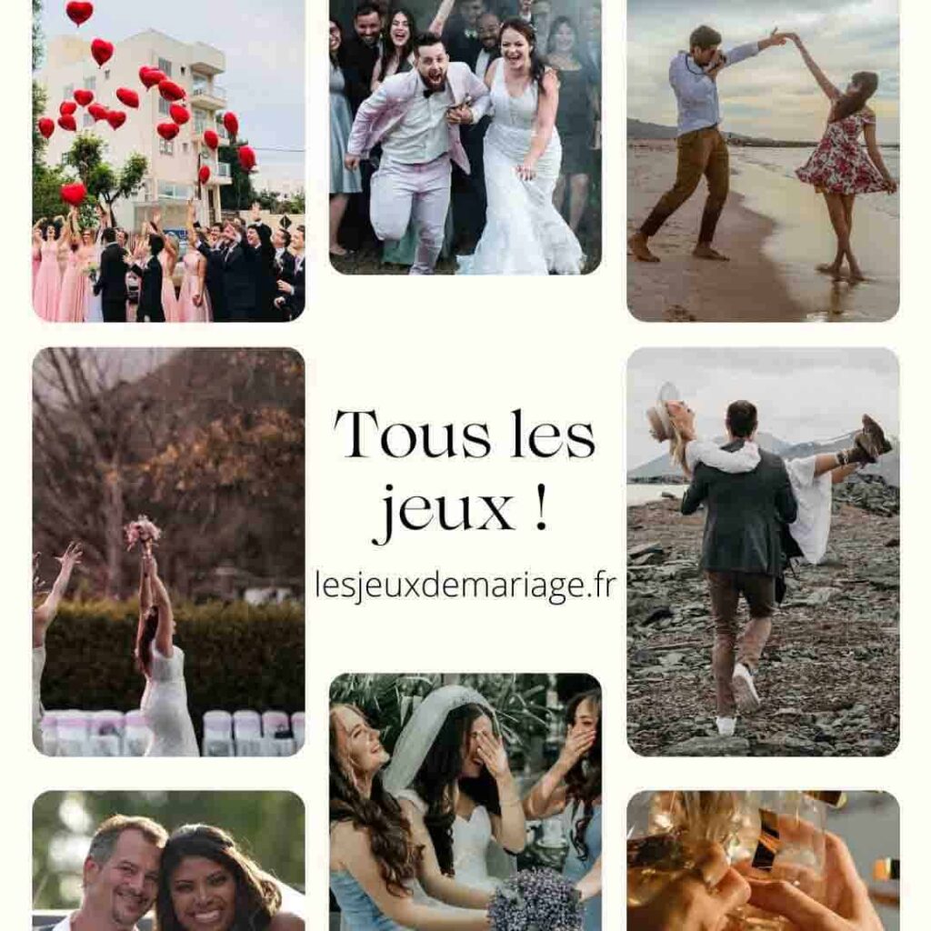 jeux et animations de mariage