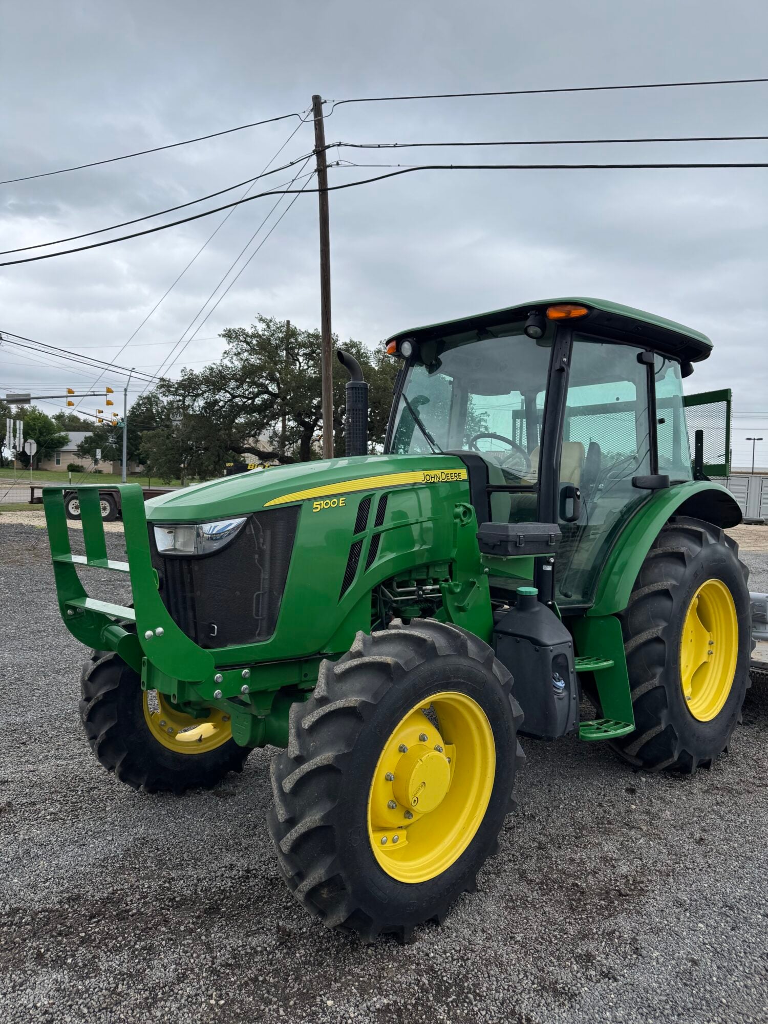 John Deere 5000 Series tractor for auction.