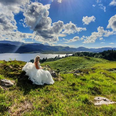 Luxury Scottish Wedding venue at Letterewe Estate