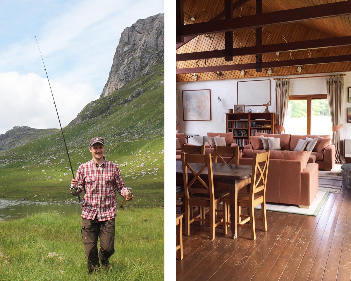 Self-catering fishing lodge near the lake Self-catering fishing lodge near the lake