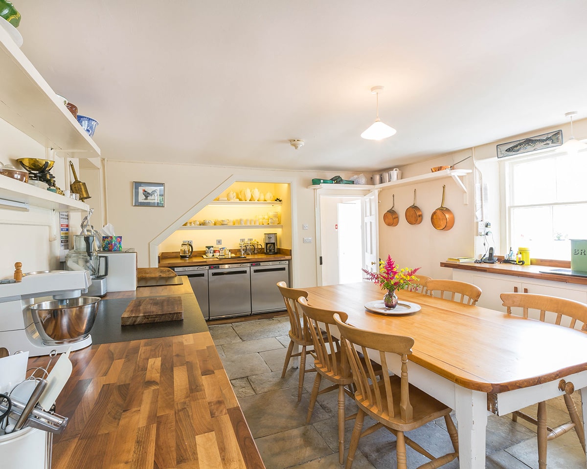 Self-catering kitchen of Letterewe Lodge Self-catering kitchen of Letterewe Lodge
