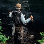 Salmon fishing in Scotland on Loch Maree