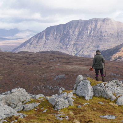 Slioch Mountain trekking near Wester Ross