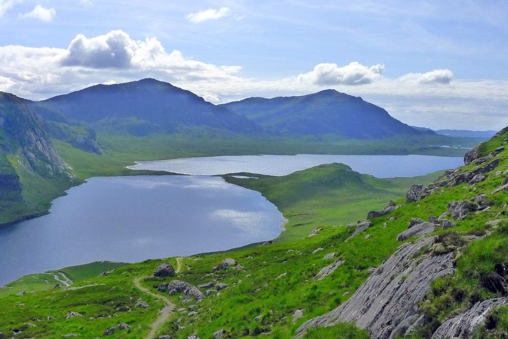 View on Fionn loch - Scotland