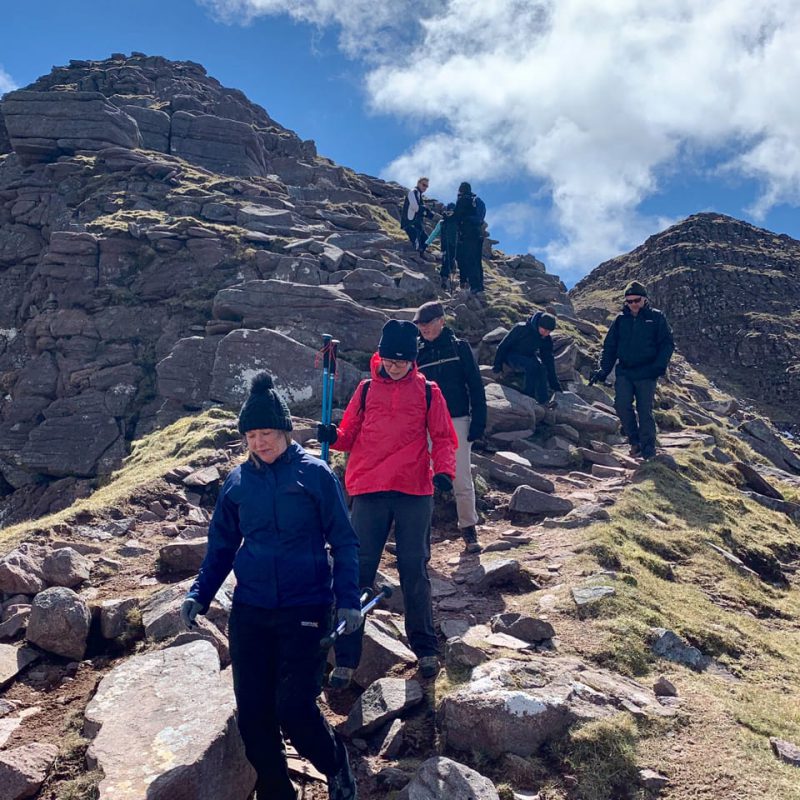 Scotland walking and hiking near Loch Garbhaig