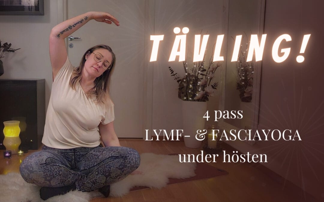 TÄVLING: Vinn Lymf – & Fasciayoga online