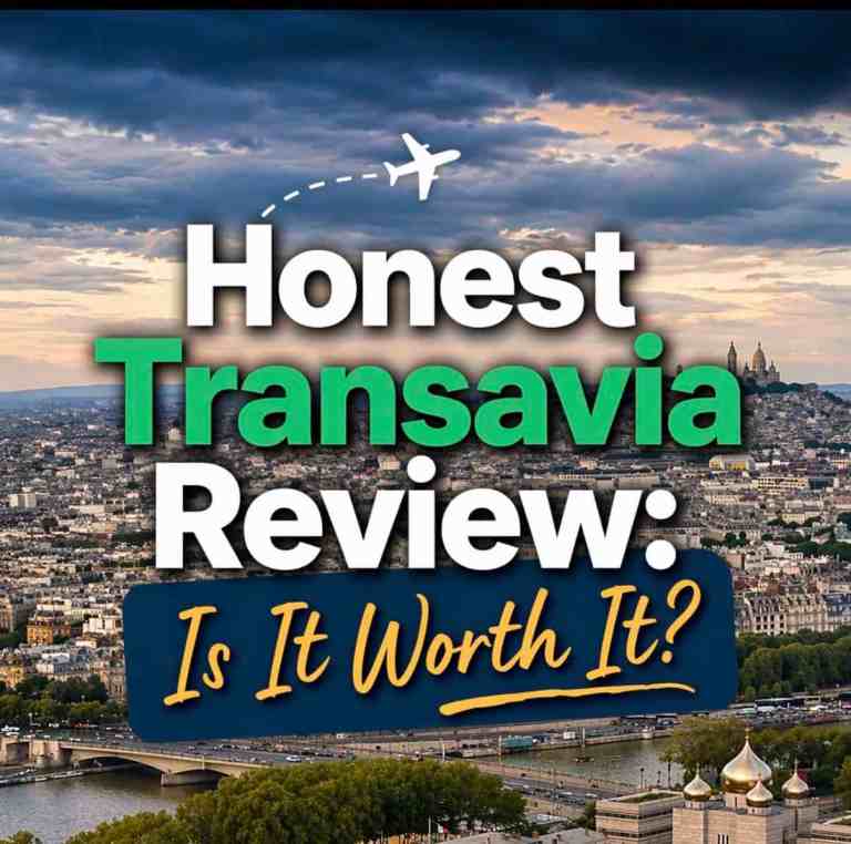 Transavia airline review, travel tips, honest airline experience, flight review.
