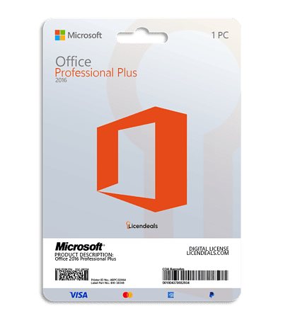 Office 2016 Professional Plus product key for Windows.