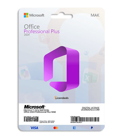 Office 2024 Professional Plus MAK license for bulk activation.