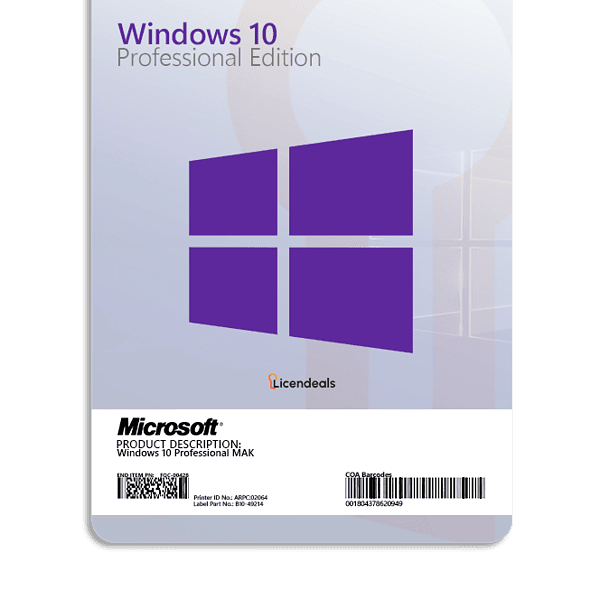 Windows 10 Professional MAK