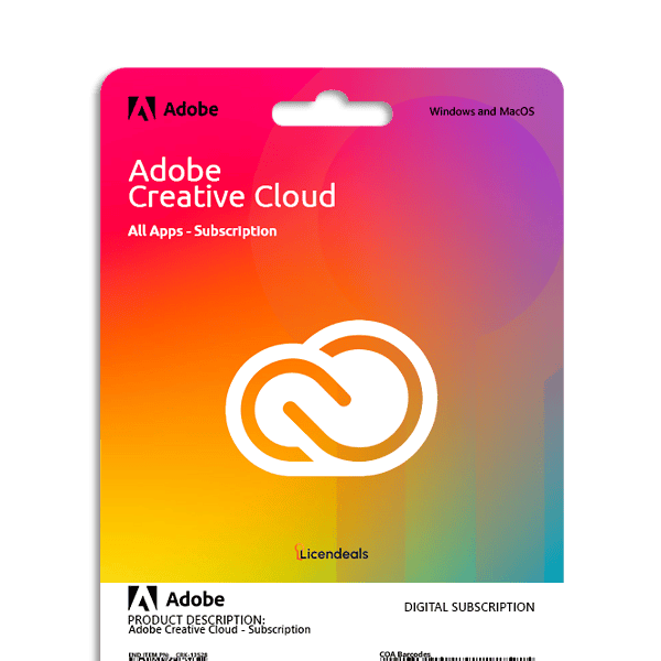 Adobe Creative Cloud All Apps