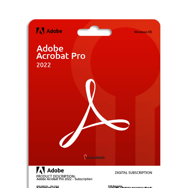 Adobe Acrobat Pro 2022