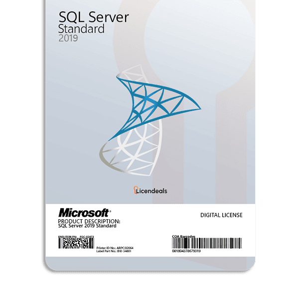 SQL Server 2019 Standard