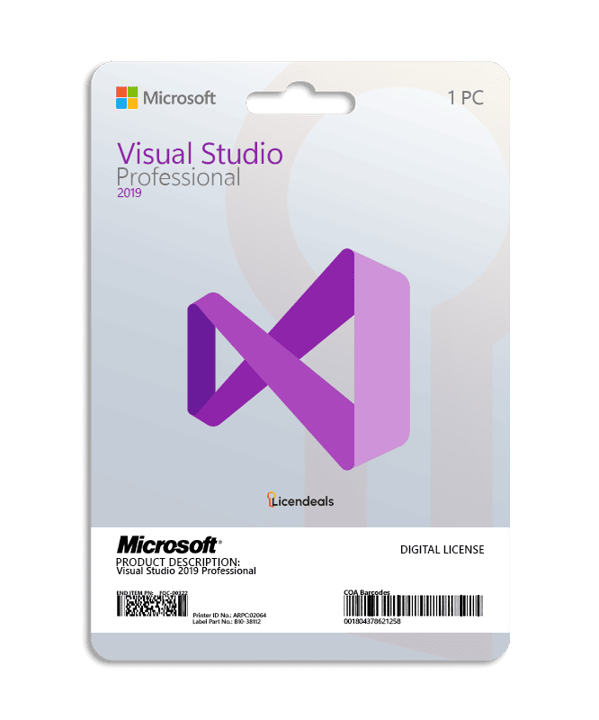 Visual Studio 2019 Professional - Image 1
