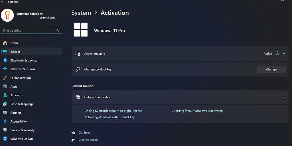 How to active Win 1