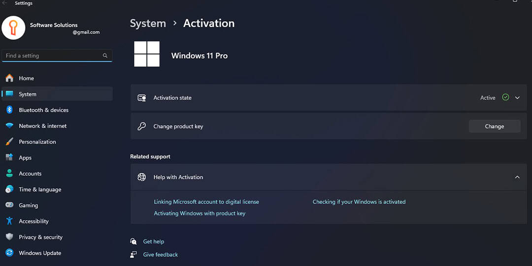 How to active Win 1