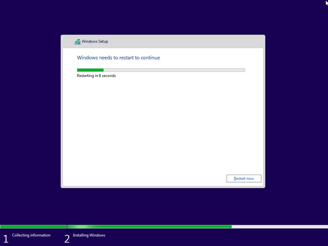 How to install Windows 11 - 10