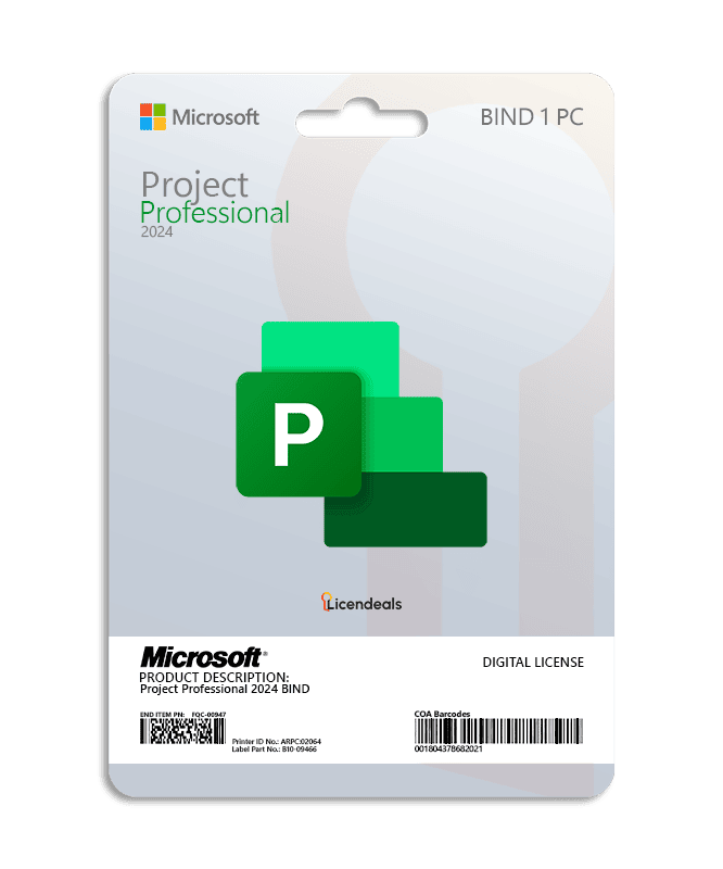 Project Professional 2024 Licendeals Project 2024 Professional BIND - Image 1