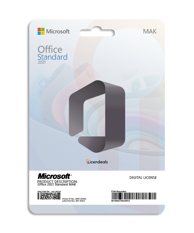 Office 2021 Standard MAK Licendeals Office 2021 Standard MAK - Image 1