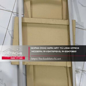 Gioăng (ron) ngăn mát tủ lạnh Hitachi. Modern: R-VG470PGV3, R-ZG470EG1