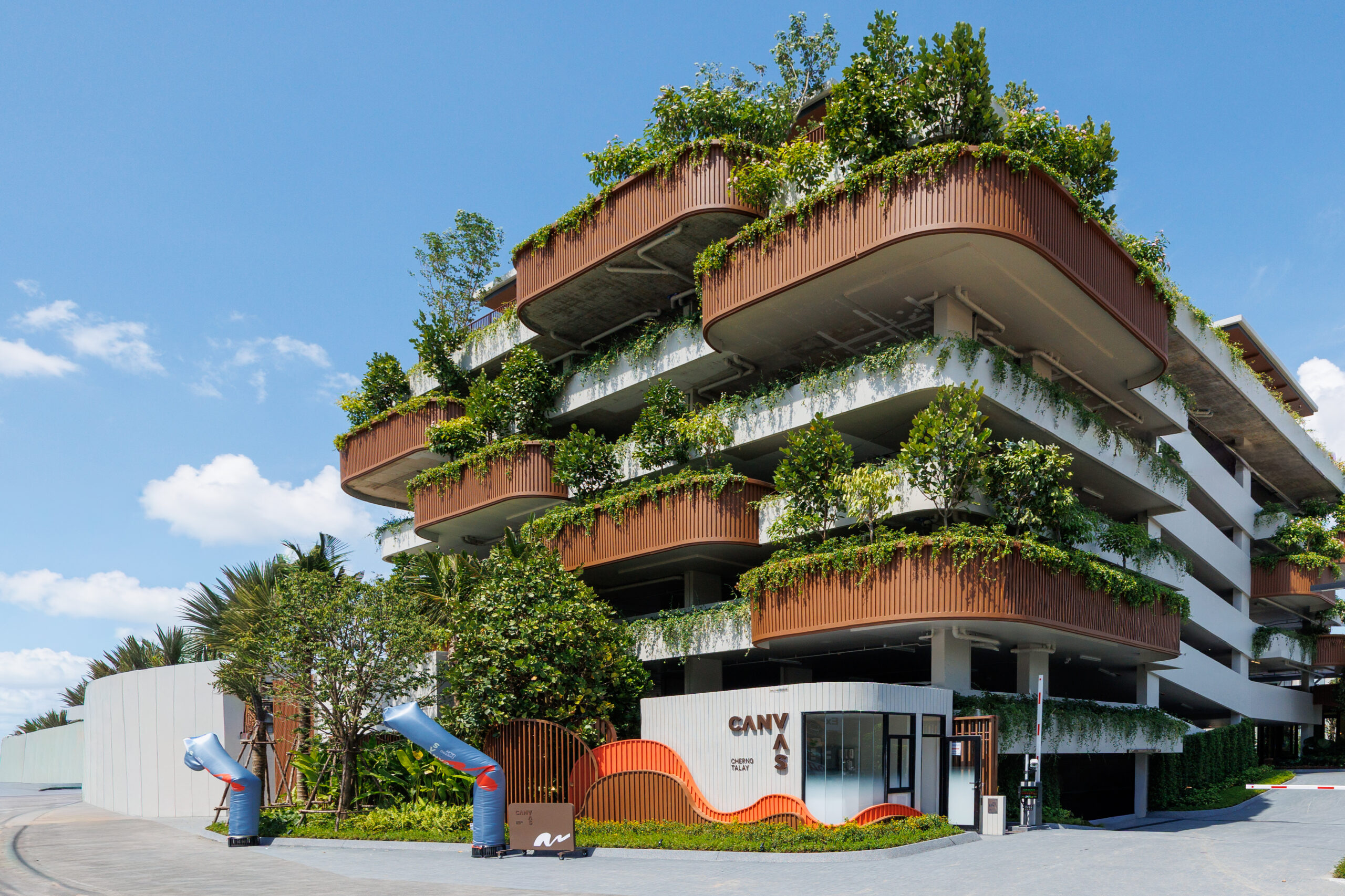 CANVAS Cherngtalay exterior building view Phuket Thailand Sansiri condominium