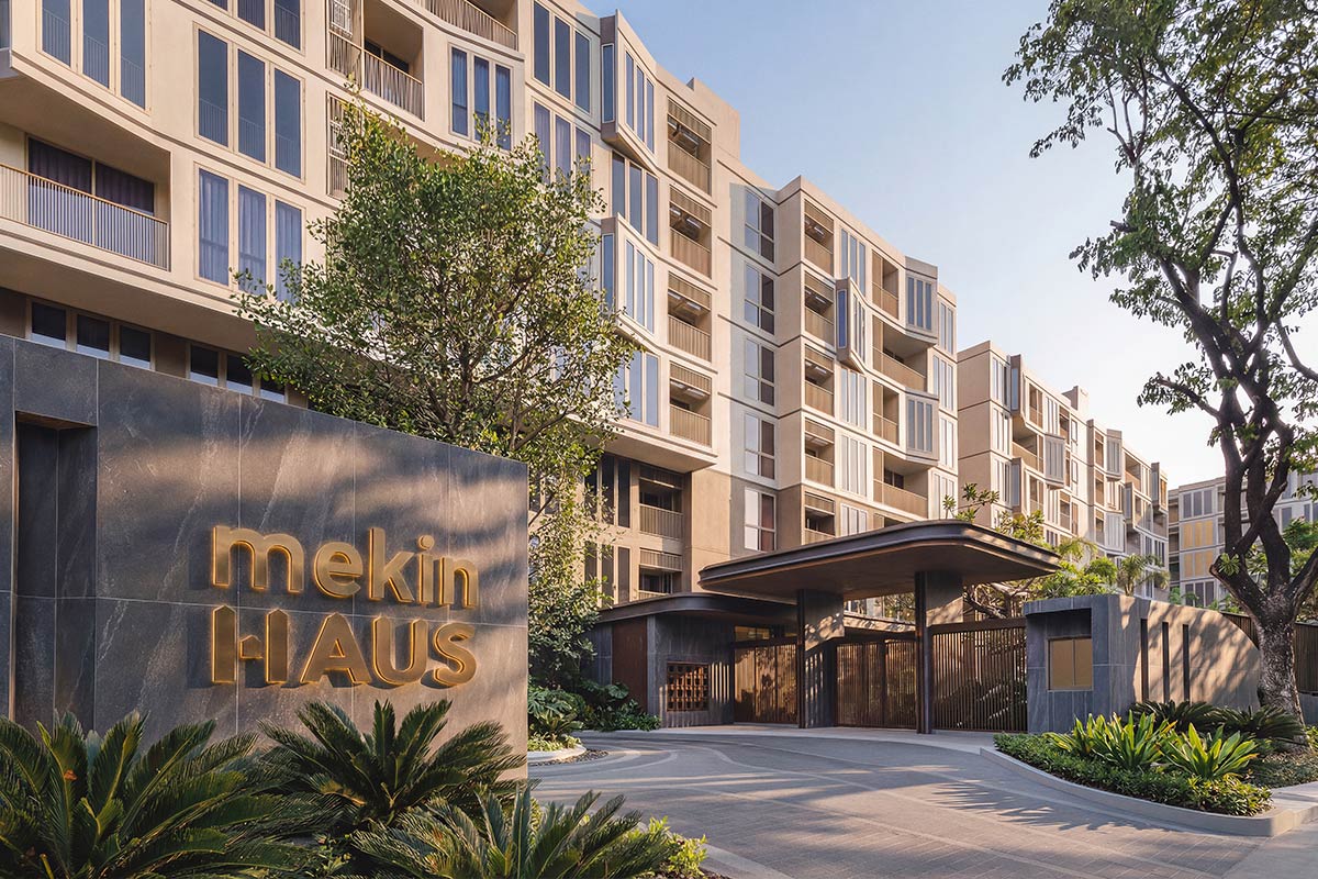 mekin HAUS exterior view - boutique condo Chiang Mai Thailand