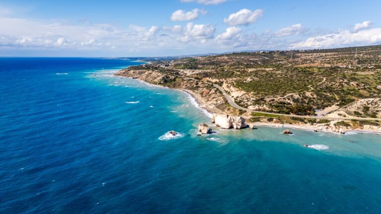 Paphos - Aerial Coastal View