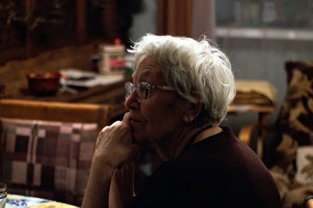 Elderly woman recieving non-medical, Medicaid home care in Golden, CO