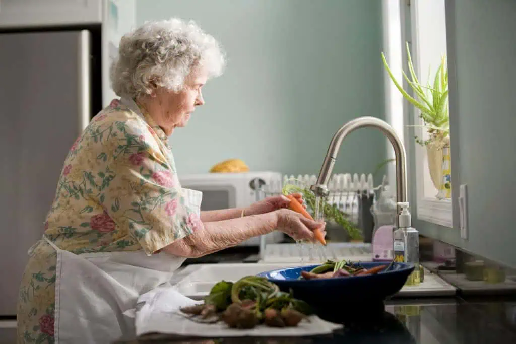 Seniors reciving home care in white Ridge, CO