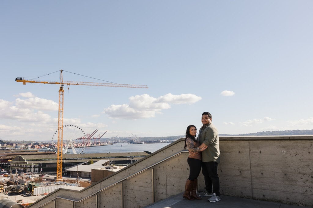 Pike Market Engagement Seattle Wedding Photographer Loc Le Films