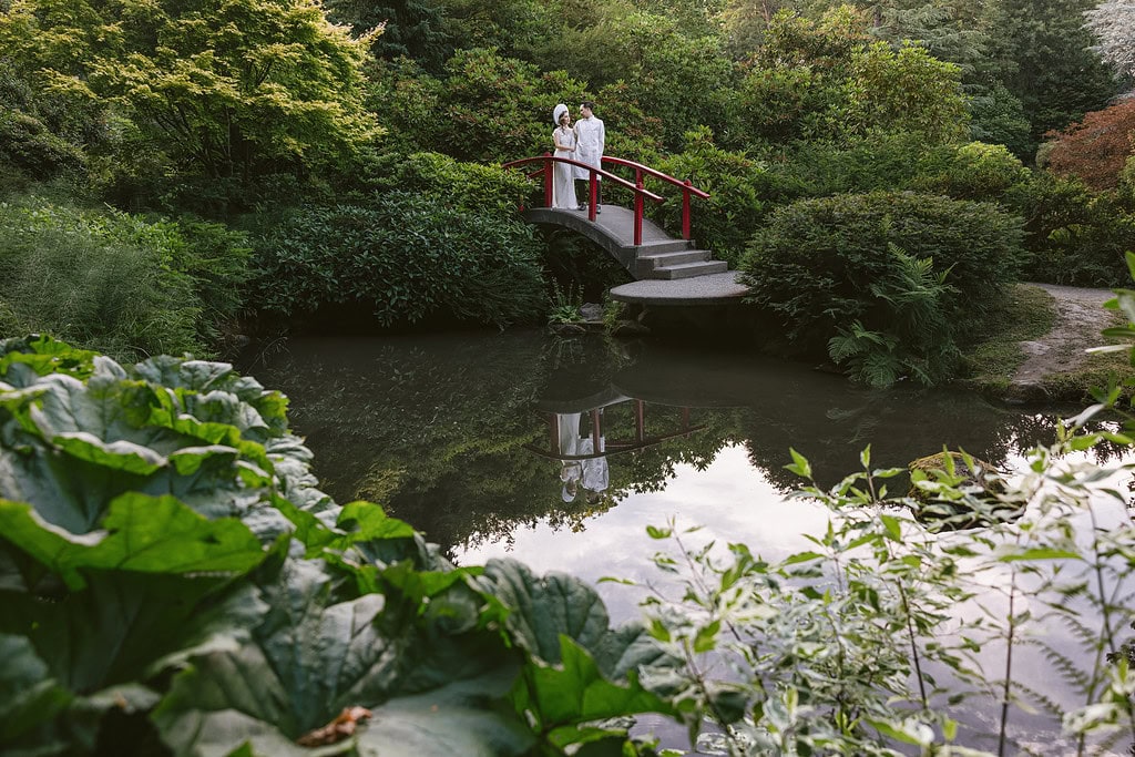 Kubota Garden Engagement Photographer 4