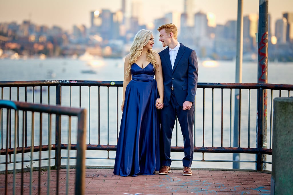 Gas Work Park Seattle Wedding Photographer Loc Le Films 016