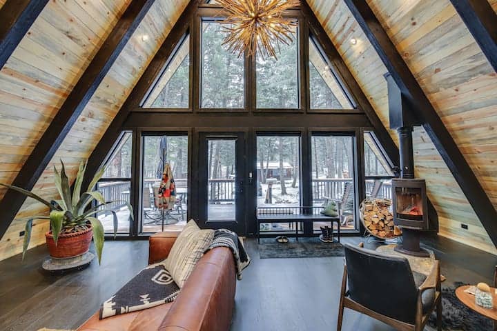 Living Room | Wood-Burning Stove
