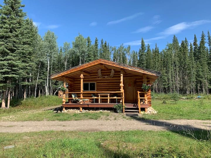 Frontview of the Cabin