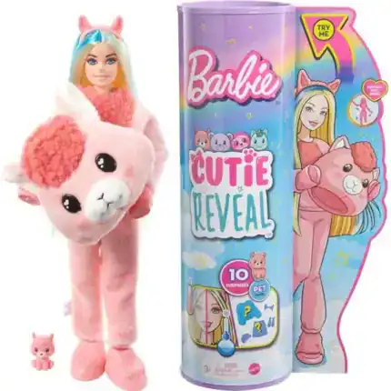 Barbie - Barbie Cutie Reveal Lama - Poupée