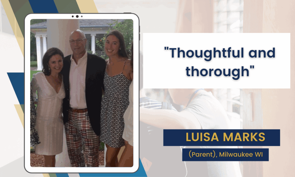 Supportive college consulting for parents in Milwaukee WI.