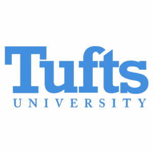 Tufts University logo for college admissions and academic excellence.