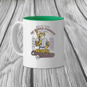2025 LSU Tigers The Geauxld Standard Mug – 8x National Champions Baseball Mascot Cup