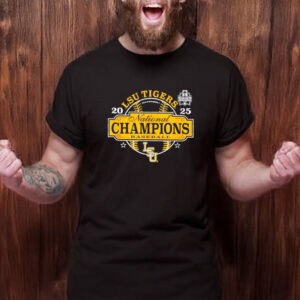 2025 NCAA Division I LSU Tigers National Champions Baseball Shirt